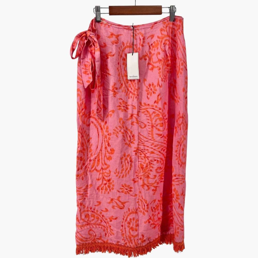 Hermoza Josephine Midi‎ Wrap Skirt Size Small